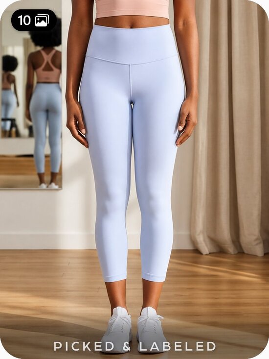 lululemon athletica Pants - Lululemon Align High Rise 25" Leggings Womens Size 4 Pastel Blue W5CTC